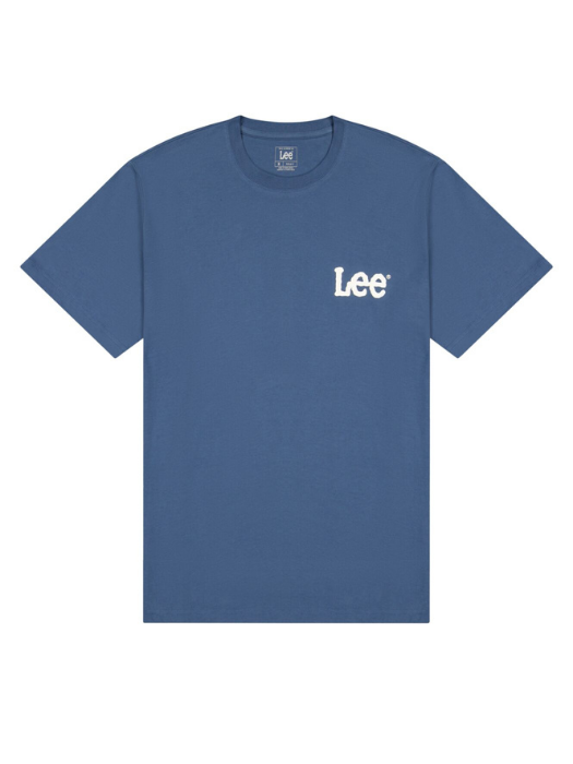 Lee Мужская Футболка Синяя Relaxed [5]