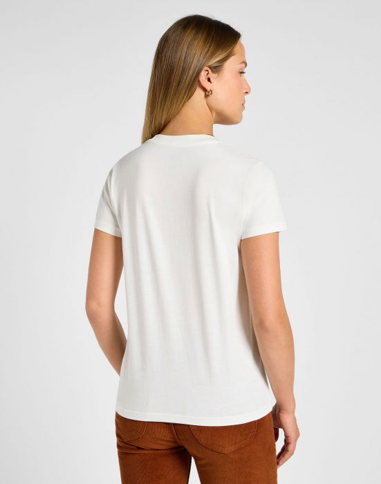 Lee Женская Футболка Ecru Regular [2]