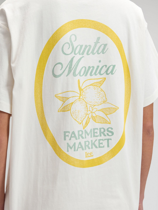 Lee Tricou Crem Relaxed Femei [5]