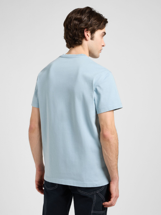 Lee Tricou Albastru Deschis Relaxed Barbati [4]