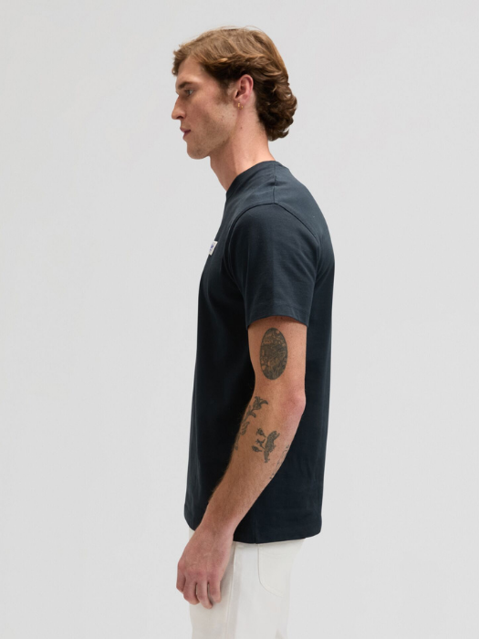 Мужская Футболка Темно-Синяя Relaxed [3]