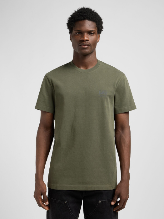 Lee Tricou Haki Relaxed Barbati [1]