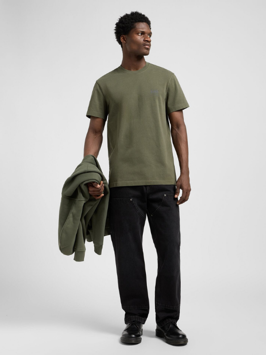 Lee Tricou Haki Relaxed Barbati [5]