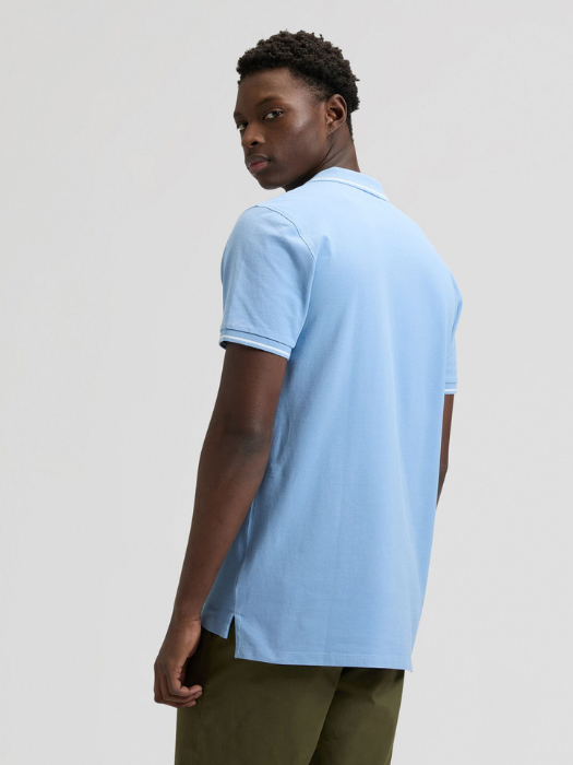 Lee Tricou Polo Mavi Regular Barbati [4]