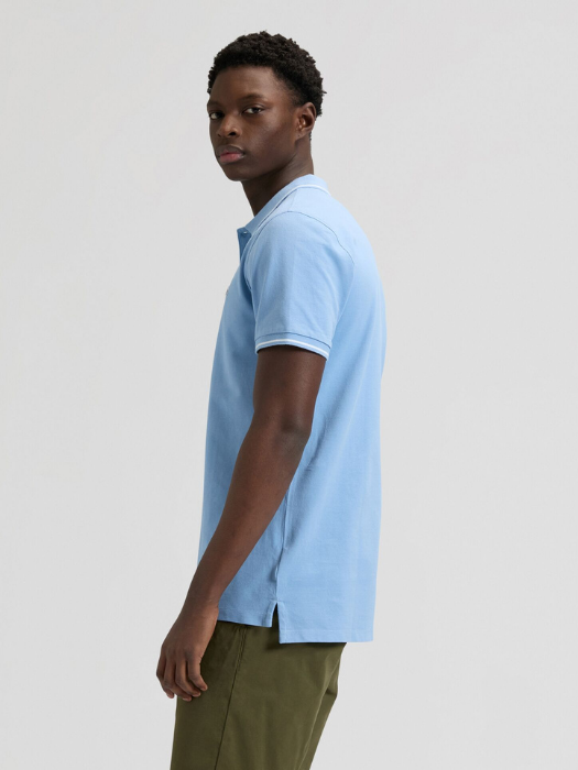 Lee Tricou Polo Mavi Regular Barbati [3]