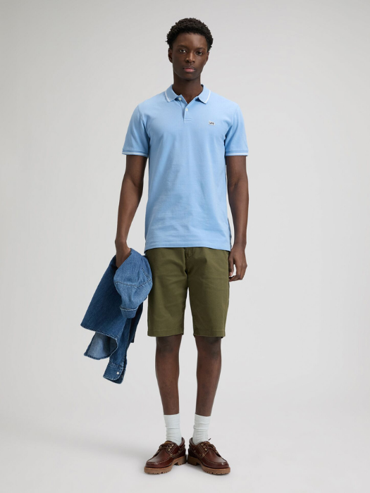 Lee Tricou Polo Mavi Regular Barbati [5]