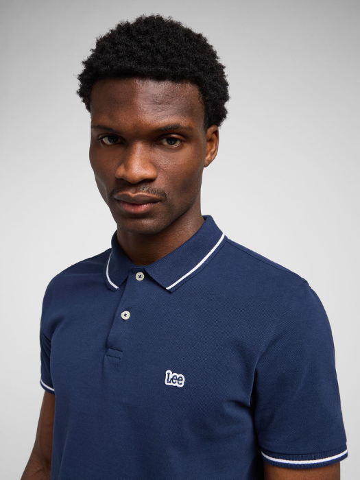 Lee Tricou Polo Navy Regular Barbati [5]