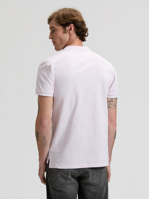 Lee Tricou Polo Roz Deschis Regular Barbati [5]