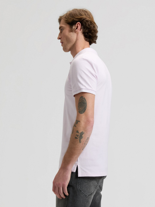 Lee Tricou Polo Roz Deschis Regular Barbati [4]