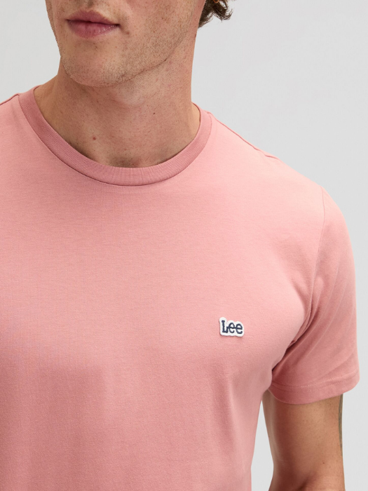Lee Мужская Футболка Розовая Regular [2]