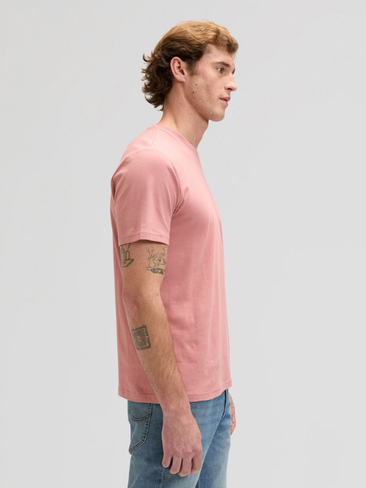 Lee Мужская Футболка Розовая Regular [3]