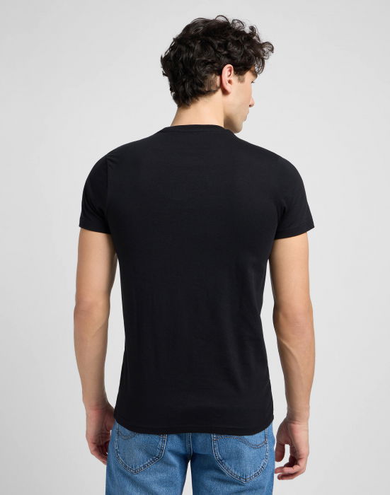 Lee Tricou (Set) Negru  Barbati [2]