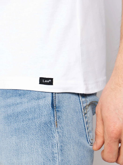 Lee Tricou (Set) Alb Fitted Barbati [3]