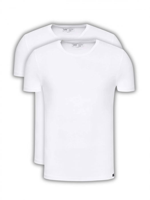Lee Tricou (Set) Alb Fitted Barbati [4]