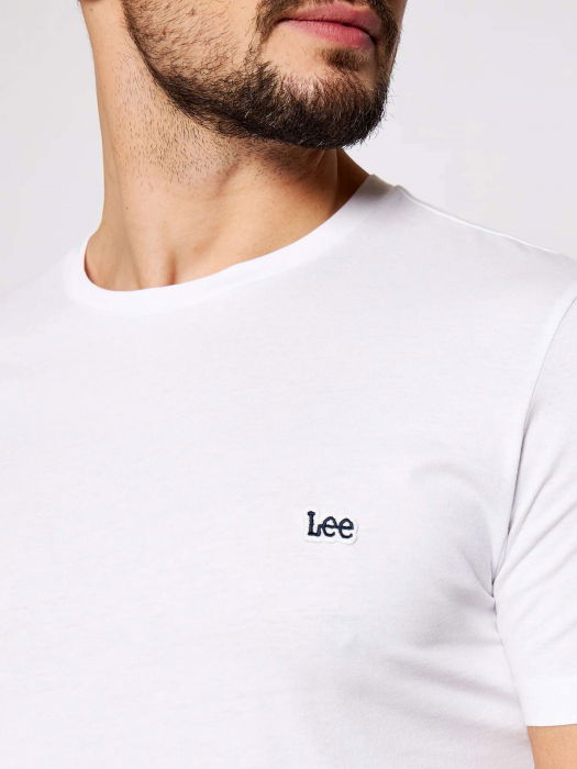 Lee Tricou Alb Regular Barbati [3]