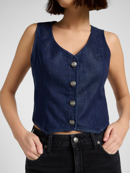 Lee Vesta Indigo Slim Femei [5]