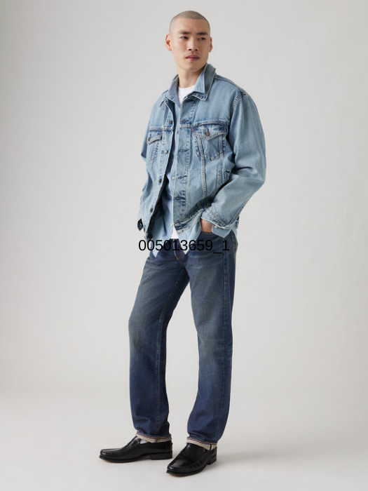 Levi's Blugi Navy 501 Straight Barbati [4]