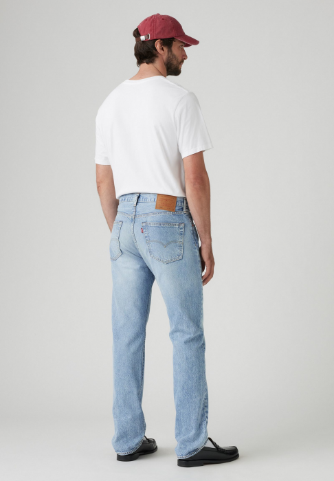 Levi's Blugi Albastri Deschisi 501 Regular Barbati [2]