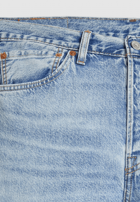 Levi's Blugi Albastri Deschisi 501 Regular Barbati [5]