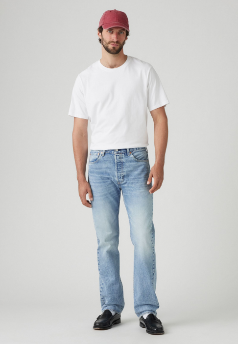 Levi's Blugi Albastri Deschisi 501 Regular Barbati [1]