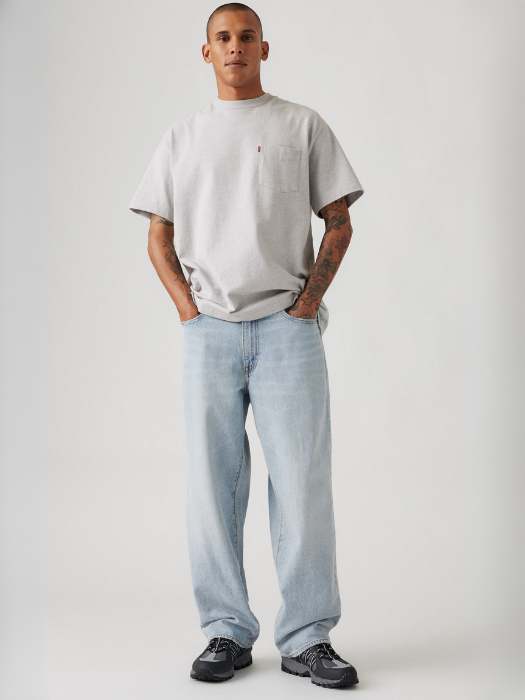 Levi's Blugi Albastri Deschisi 578 Baggy Barbati [4]