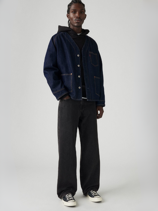 Levi's Blugi Gri Inchis 578 Baggy Barbati [5]