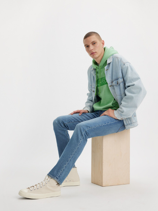 Blugi Albastri 511 Slim Barbati [5]