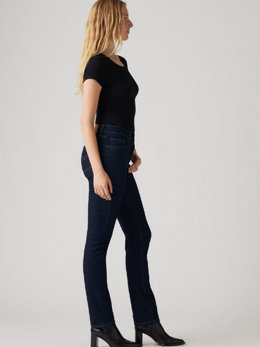 Levi's Женские Джинсы Индиго 724 Straight [3]