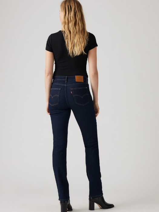 Levi's Женские Джинсы Индиго 724 Straight [4]