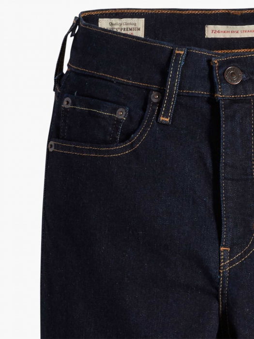 Levi's Женские Джинсы Индиго 724 Straight [7]