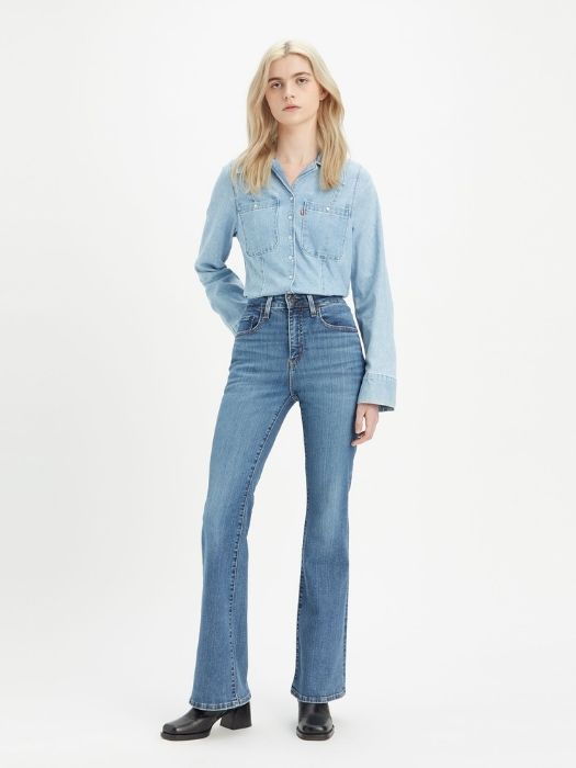 Levi's Blugi Albastri 726 Flare Femei [5]