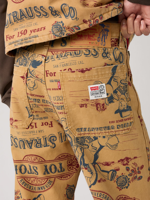 Levi's Мужские Джинсы Anniversary All Over Print 568 Loose [4]