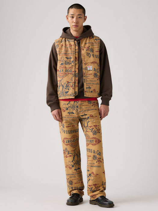 Levi's Мужские Джинсы Anniversary All Over Print 568 Loose [5]