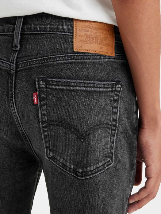 Levi's Blugi Gri Inchis 514 Straight Barbati [5]