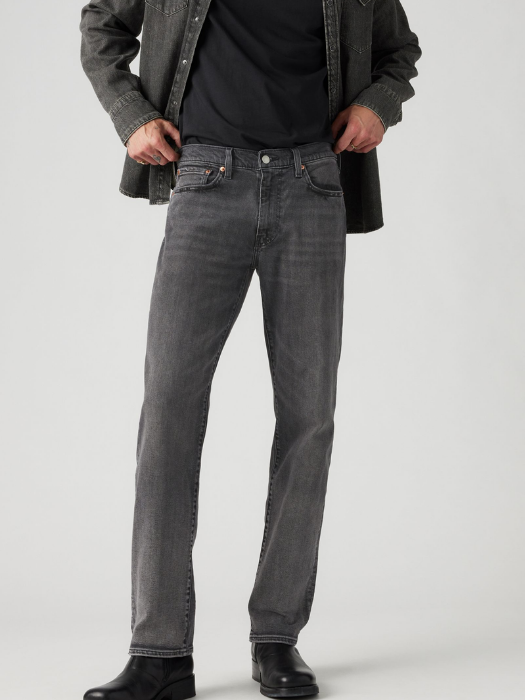 Levi's Мужские Джинсы Тёмные Серые 514 Straight [5]