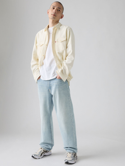 Levi's Мужские Джинсы Светло-Синие 568 Loose Straight [5]