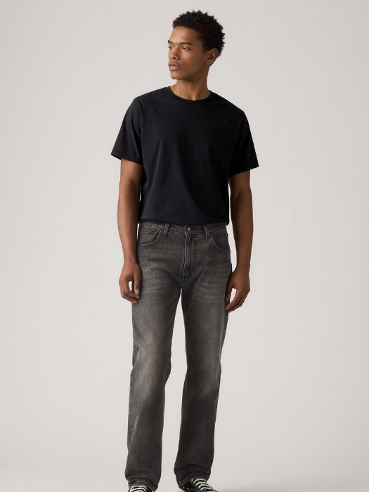 Levi's Blugi Gri Deschis 555 Relaxed Straight Barbati [2]