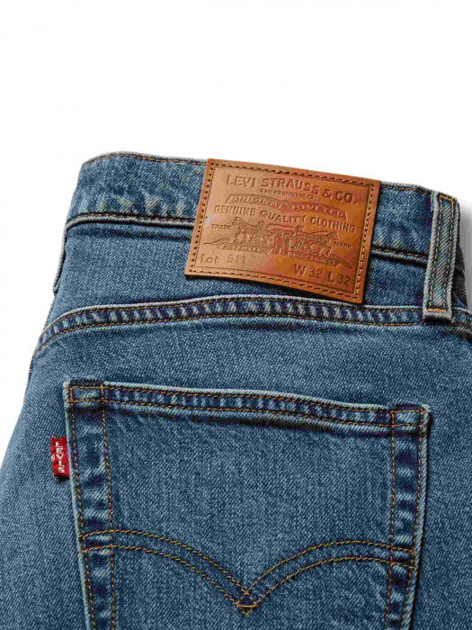 Levi's Blugi Albastri 511 Slim Barbati [7]