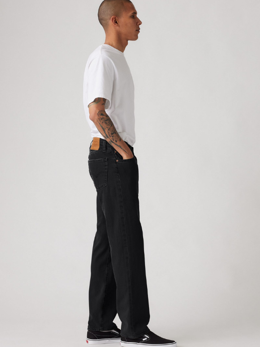 Levi's Blugi Gri Inchis 555 Relaxed Straight Barbati [2]