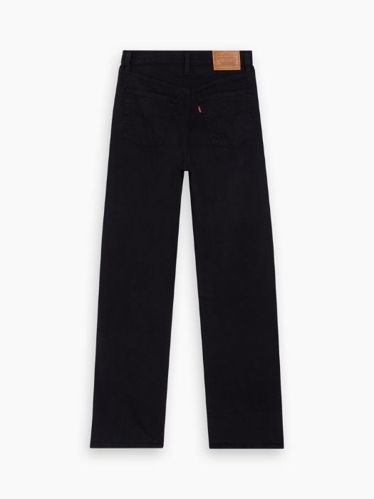 Levi's Blugi Negri Ribcage Full Length Straight Femei [9]