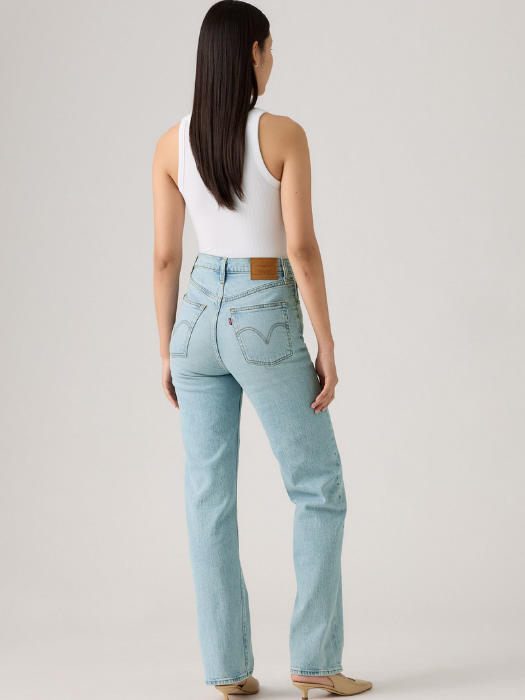 Levi's Джинсы Blasted Stone Clean Psk RIBCAGE Straight [4]