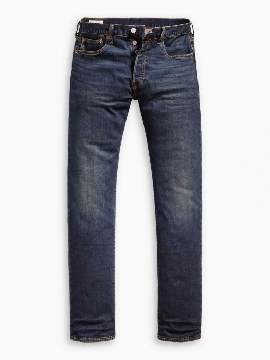 Levi's Blugi Albastri 501 Regular Barbati [4]