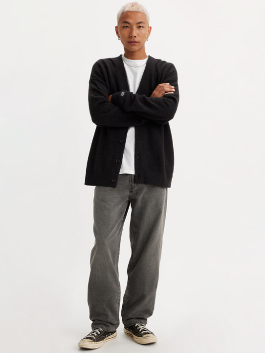 Levi's Мужские Джинсы Тёмные Серые 568 Loose Straight [5]