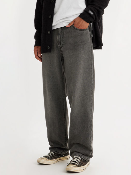 Levi's Мужские Джинсы Тёмные Серые 568 Loose Straight [4]