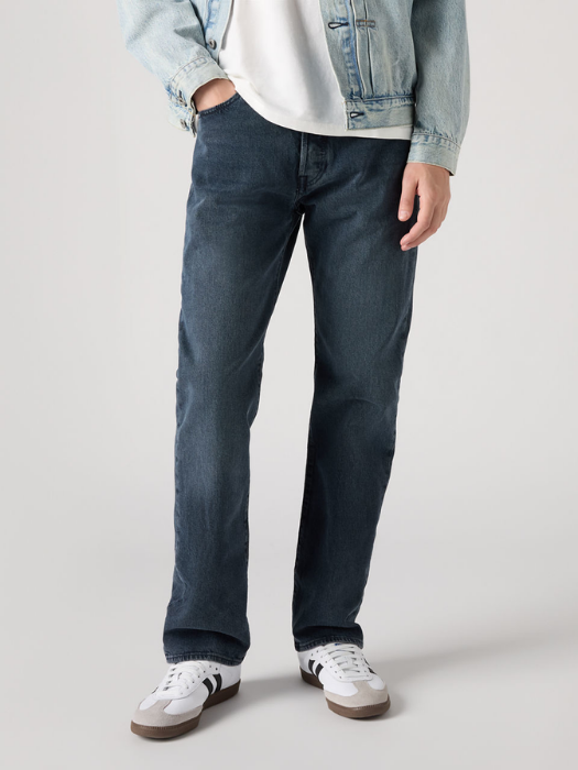 Levi's Мужские Джинсы Темно-Синие 501 Straight [5]