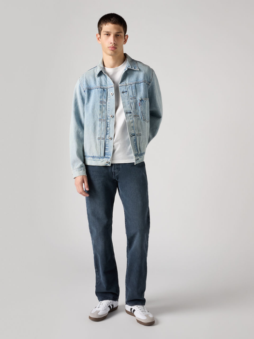 Levi's Мужские Джинсы Темно-Синие 501 Straight [4]
