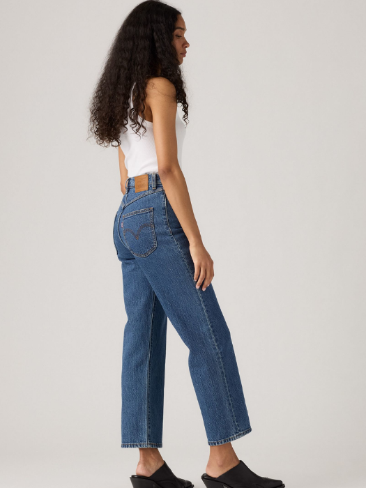 Levi's Джинсы Blue Ribcage Western Yoke Straight [3]