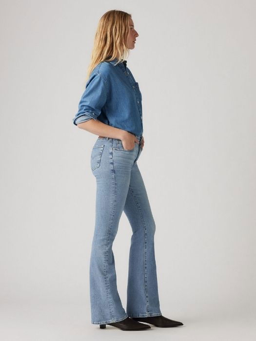 Levi's Женские Джинсы Светло-Синие 726 Flare [7]