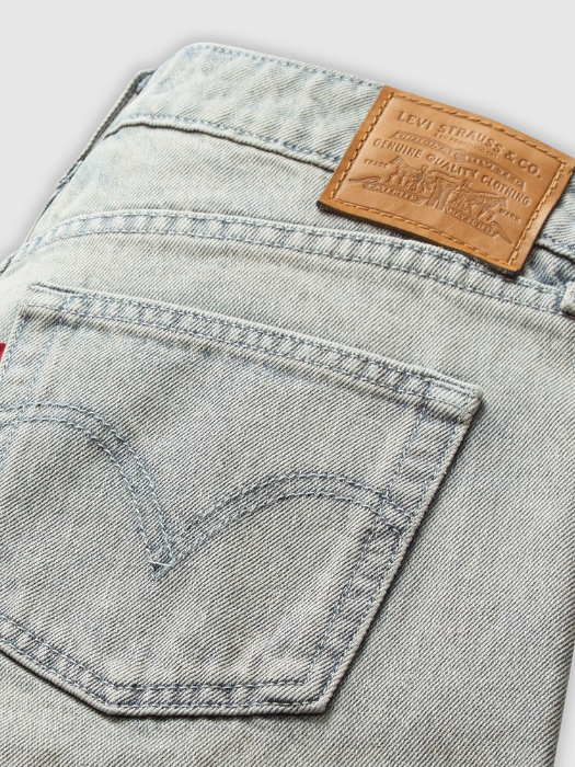 Levi's Blugi Albastri Low Loose Loose Femei [5]