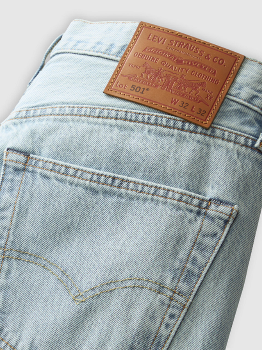 Levi's Мужские Джинсы Светло-Синие 501 Straight [6]